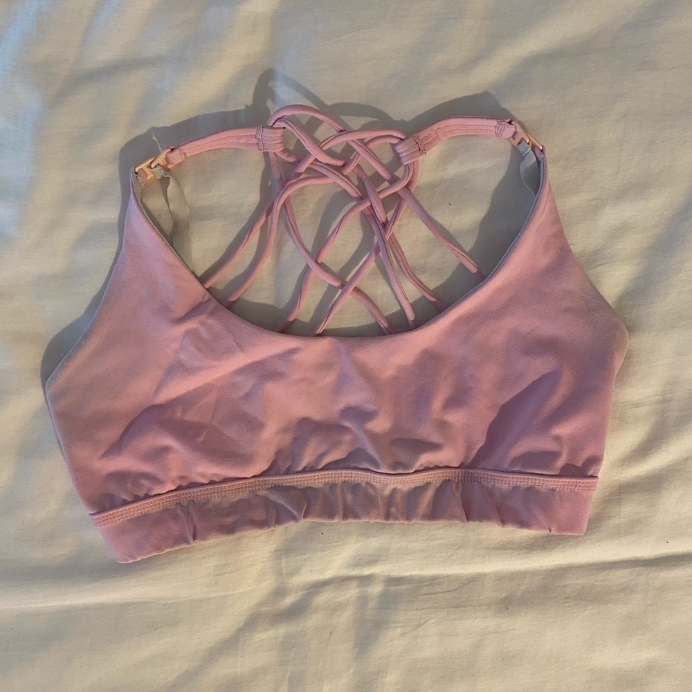 Océane Yoga Nursing Sports Bra (Pink)